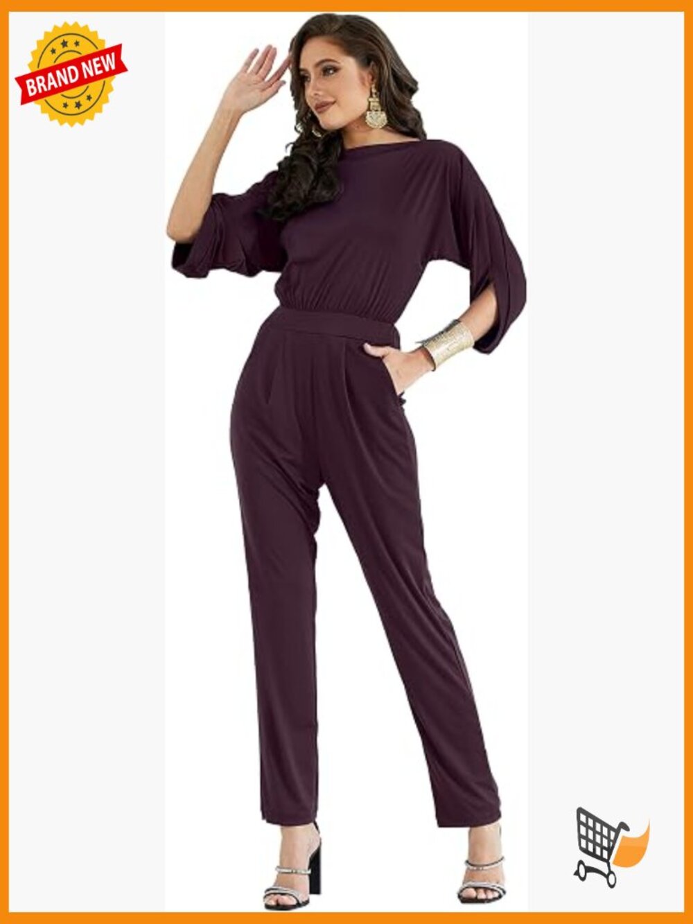 Short Sleeve Semi Formal Cocktail Jumpsuit Romper with Pockets